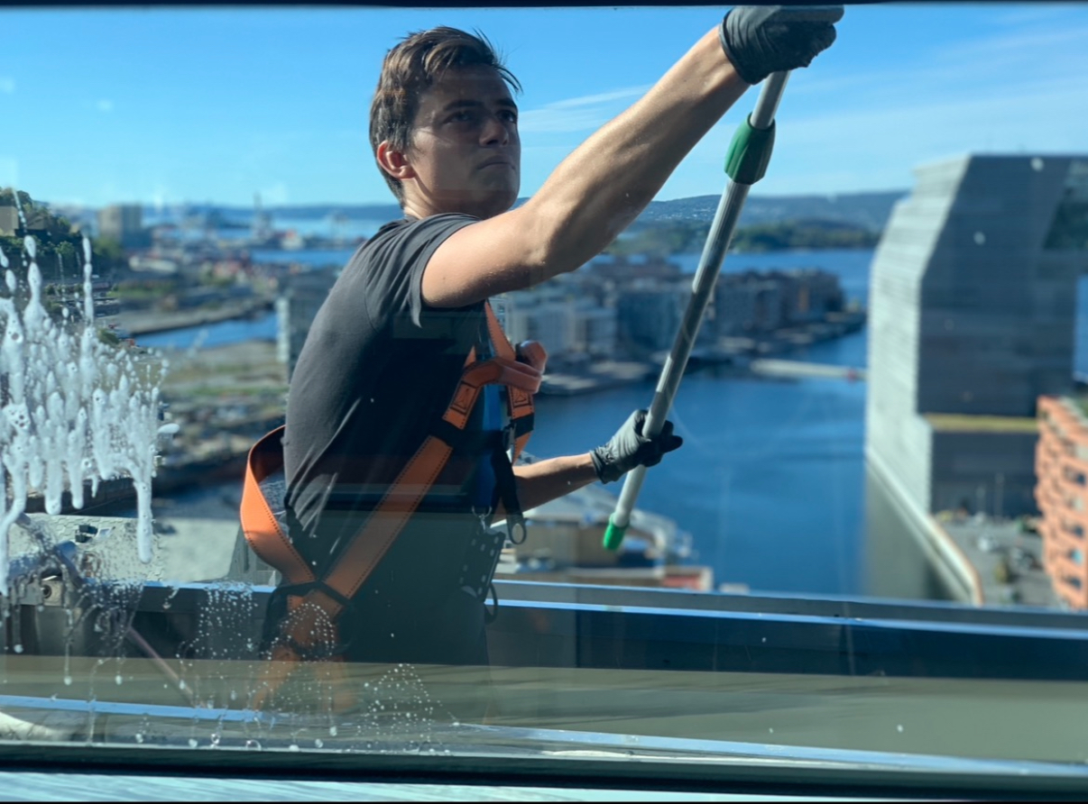 Rene Fasader i arbeid for Møller Eiendom